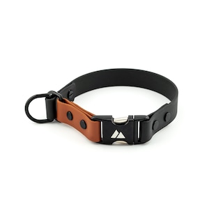 Atlas Customizable Slip BioThane® Collar, Quick Release, 1 Inch Wide Slip Collar