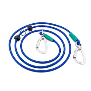 Hands-Free BioThane® Rope Leash, Lightweight Cross Body Dog Leash