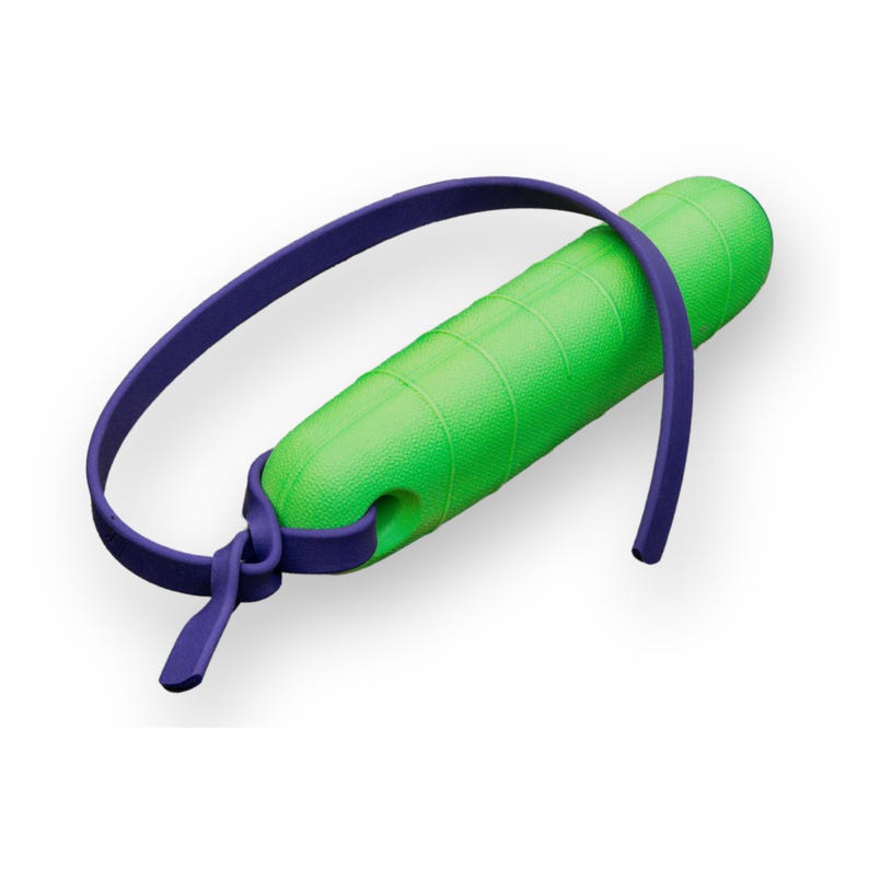 Bumper Dog Toy with BioThane® Handle, Floating Dog Toy