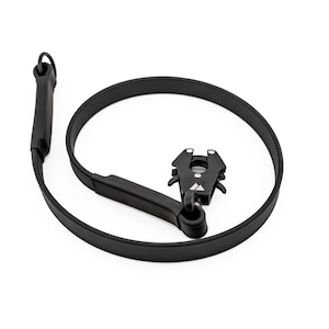 Professional Sewn BioThane® Waist Lead, Short Attachment Leash
