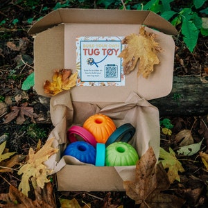 DIY BioThane Dog Tug Toy Kit: Interactive Pet Gift