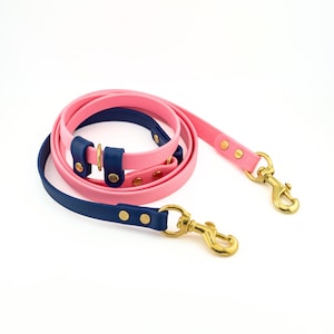 Voyager Hands-Free BioThane® Adjustable Leash, Customizable Cross-Body Dog Leash, Hip Leash