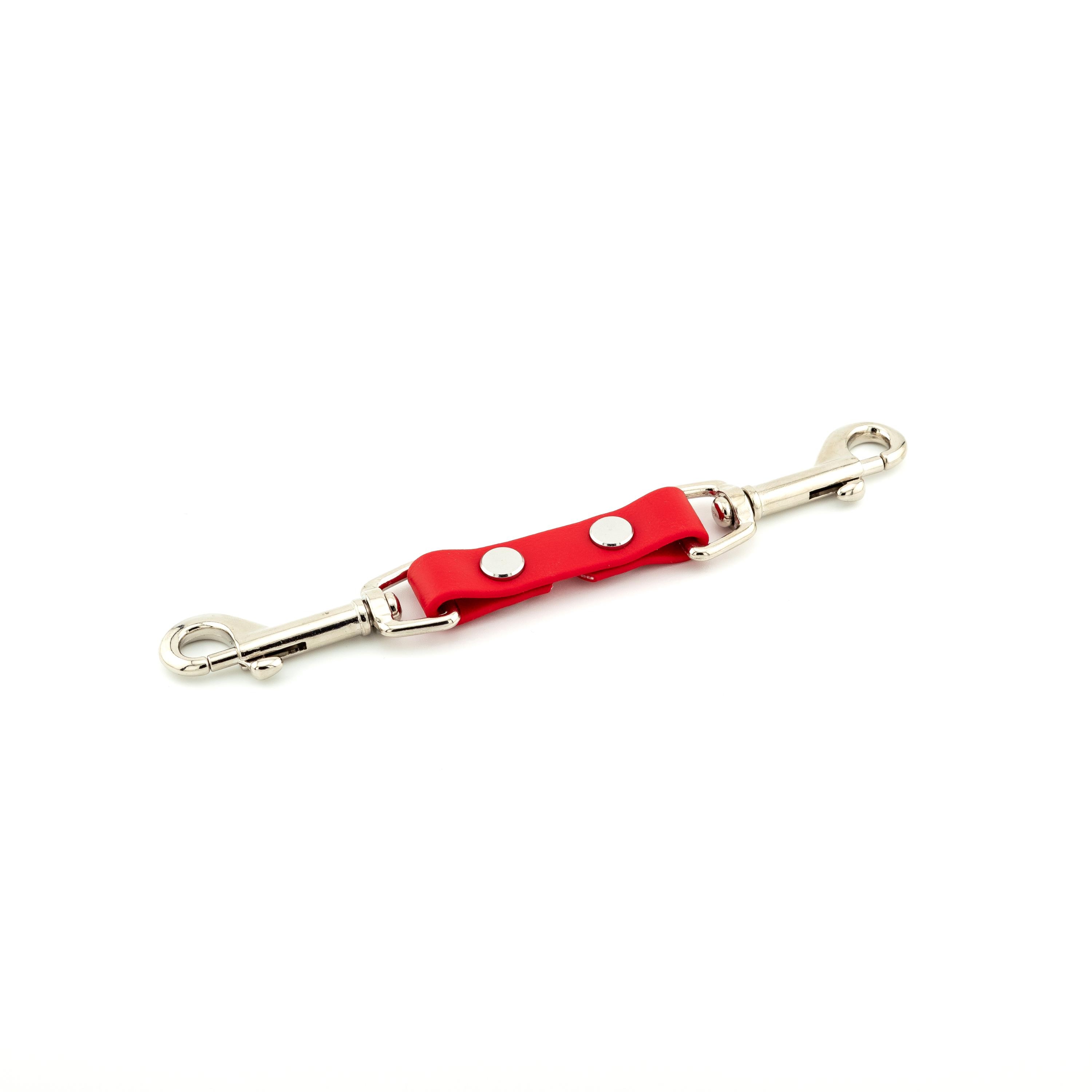 Mini BioThane Dog Collar Safety Connector: Prong/Harness Backup