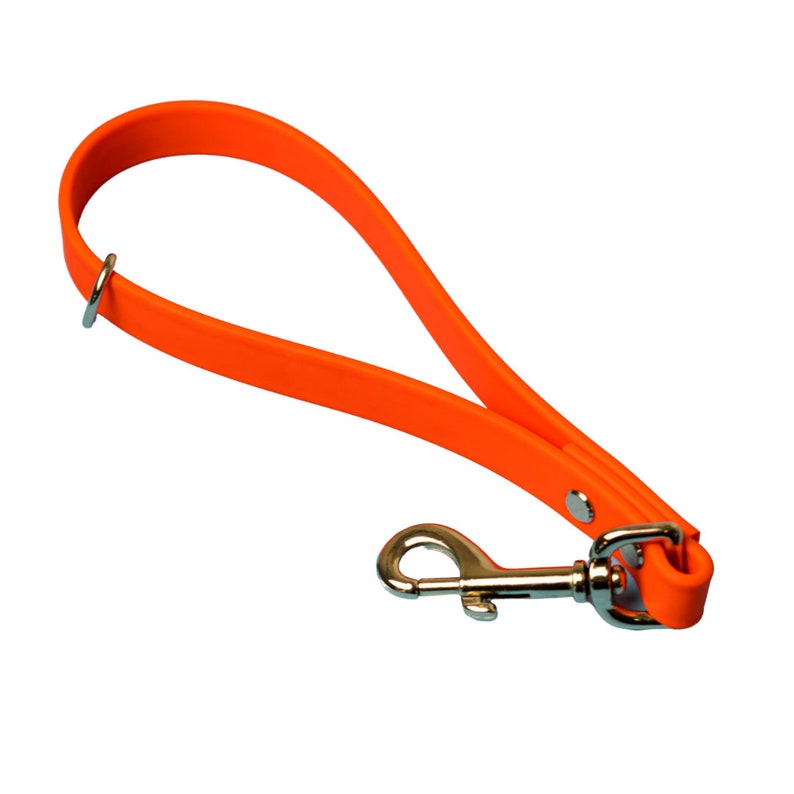 Voyager Biothane® Traffic Lead Training Tab Short Leash Etsy
