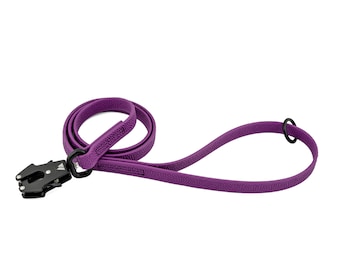 Pebble Grip Sewn BioThane Dog Leash, Waterproof Training Lead
