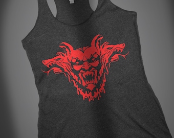 Dracula Racerback Tank | Goth Fashion | Goth Tee | Goth | Grunge | Alternative | Spooky