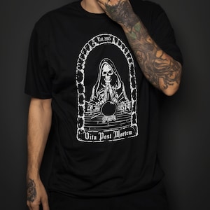 Vita Post Mortem T-Shirt (Unisex) | Goth Fashion | Goth Tee | Goth | Grunge | Alternative | Spooky | Witch