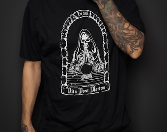Vita Post Mortem T-Shirt (Unisex) | Goth Fashion | Goth Tee | Goth | Grunge | Alternative | Spooky | Witch