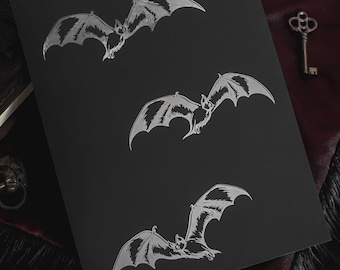 Foiled Art Print - Bat