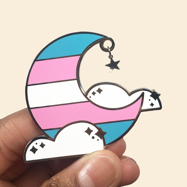 Transgender Queer Sky Pin | LAST CHANCE