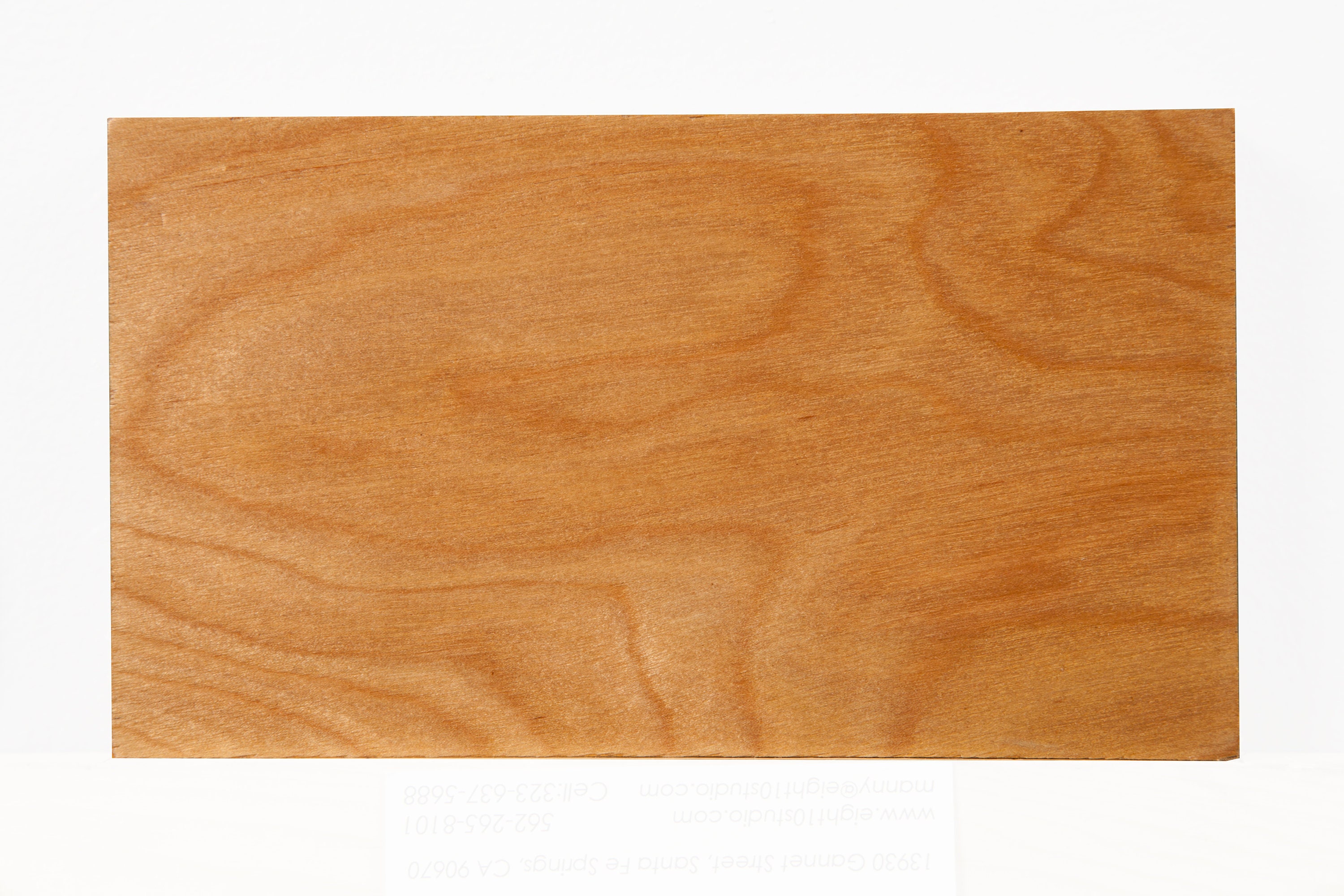 Alder Wood TV Monitor Riser Stand: Modern Mission Style Desktop ...