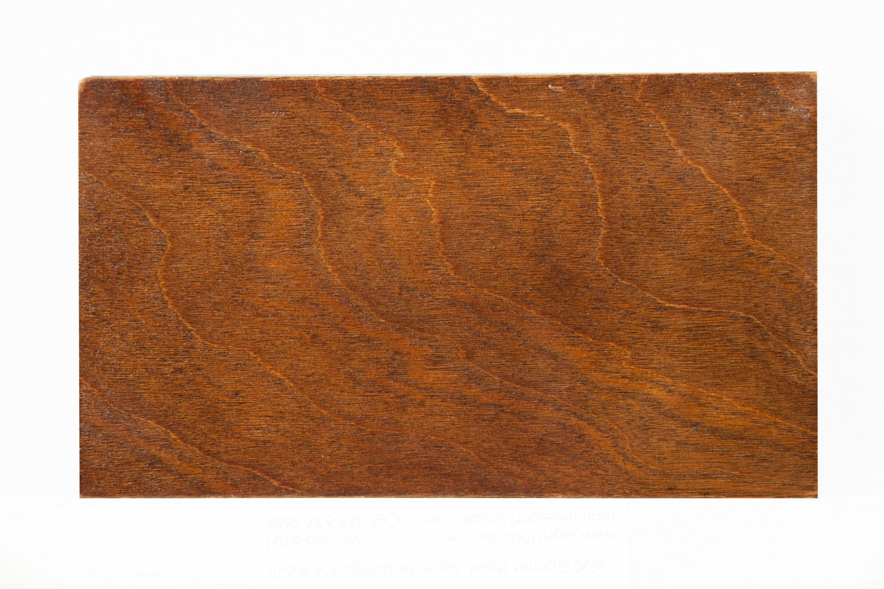 Alder Wood TV Monitor Riser Stand: Modern Mission Style Desktop ...