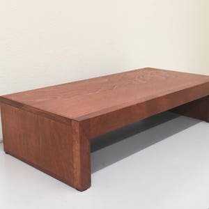 TV Riser/Monitor Riser Stand in Alder Wood by ideas to home