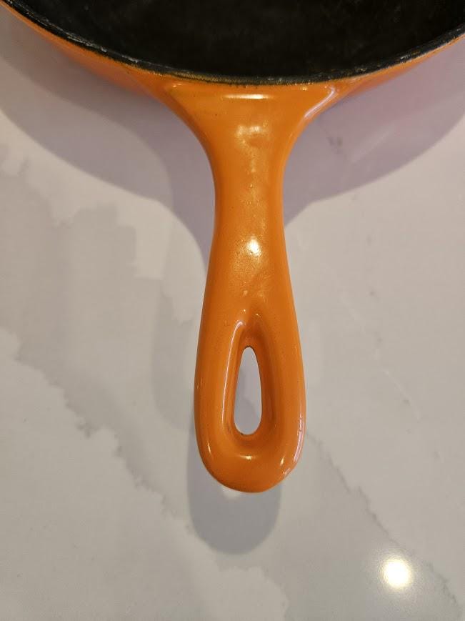 Poêle Le Creuset Skillet Rond Orange Volcanique 20 cm | Boutique De Chef