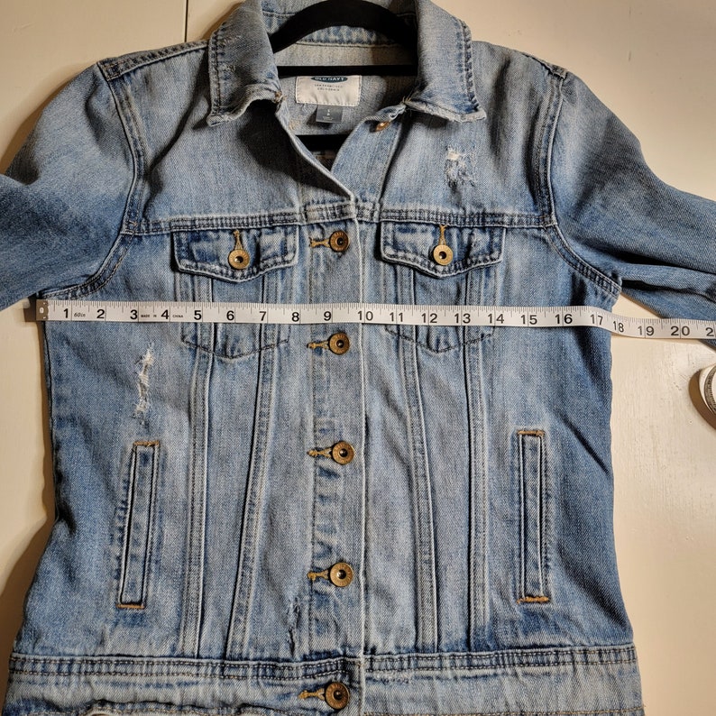 AC/DC Band Tee Denim Jean Jacket, Size Small ACDC - Etsy