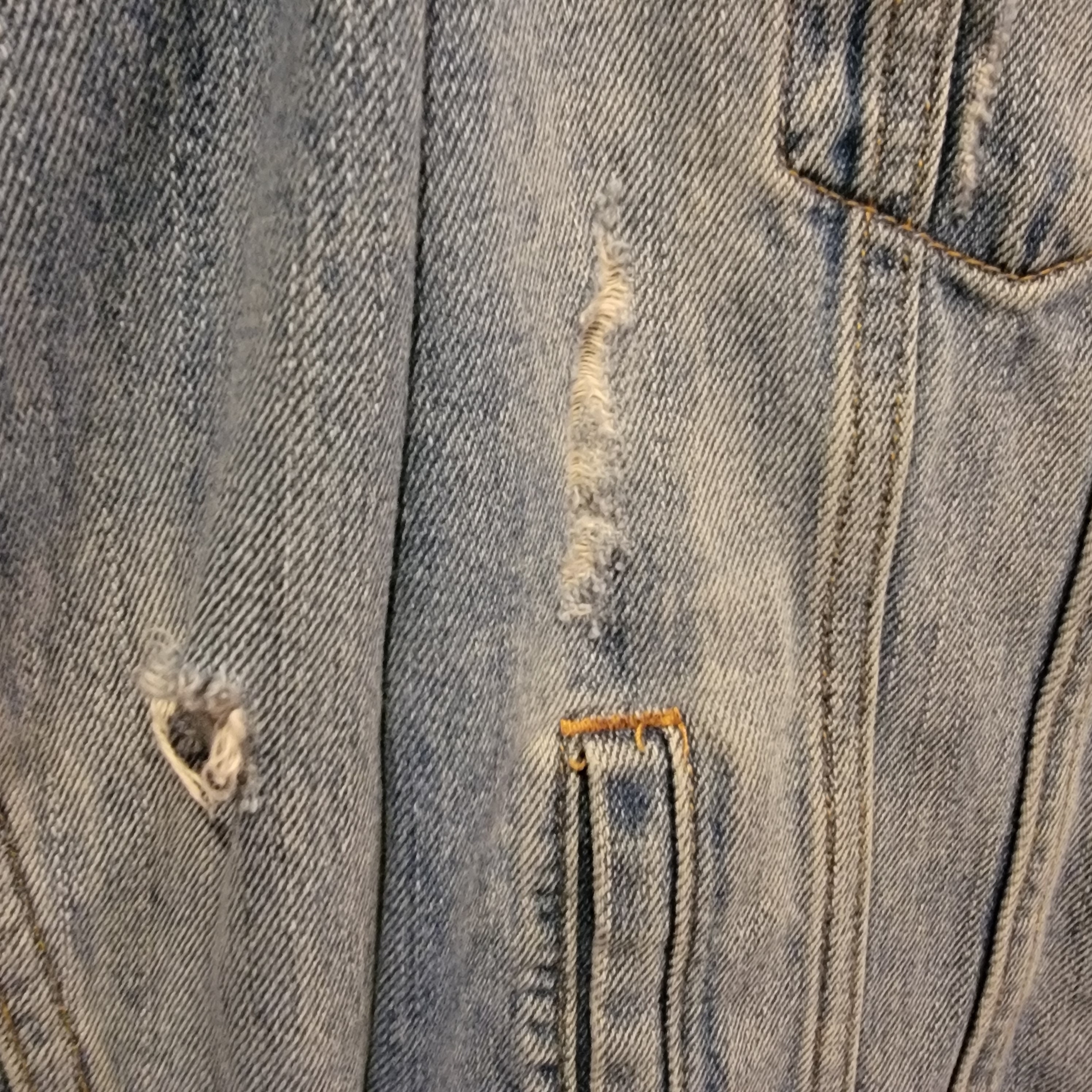 AC/DC Band Tee Denim Jean Jacket, Size Small ACDC - Etsy