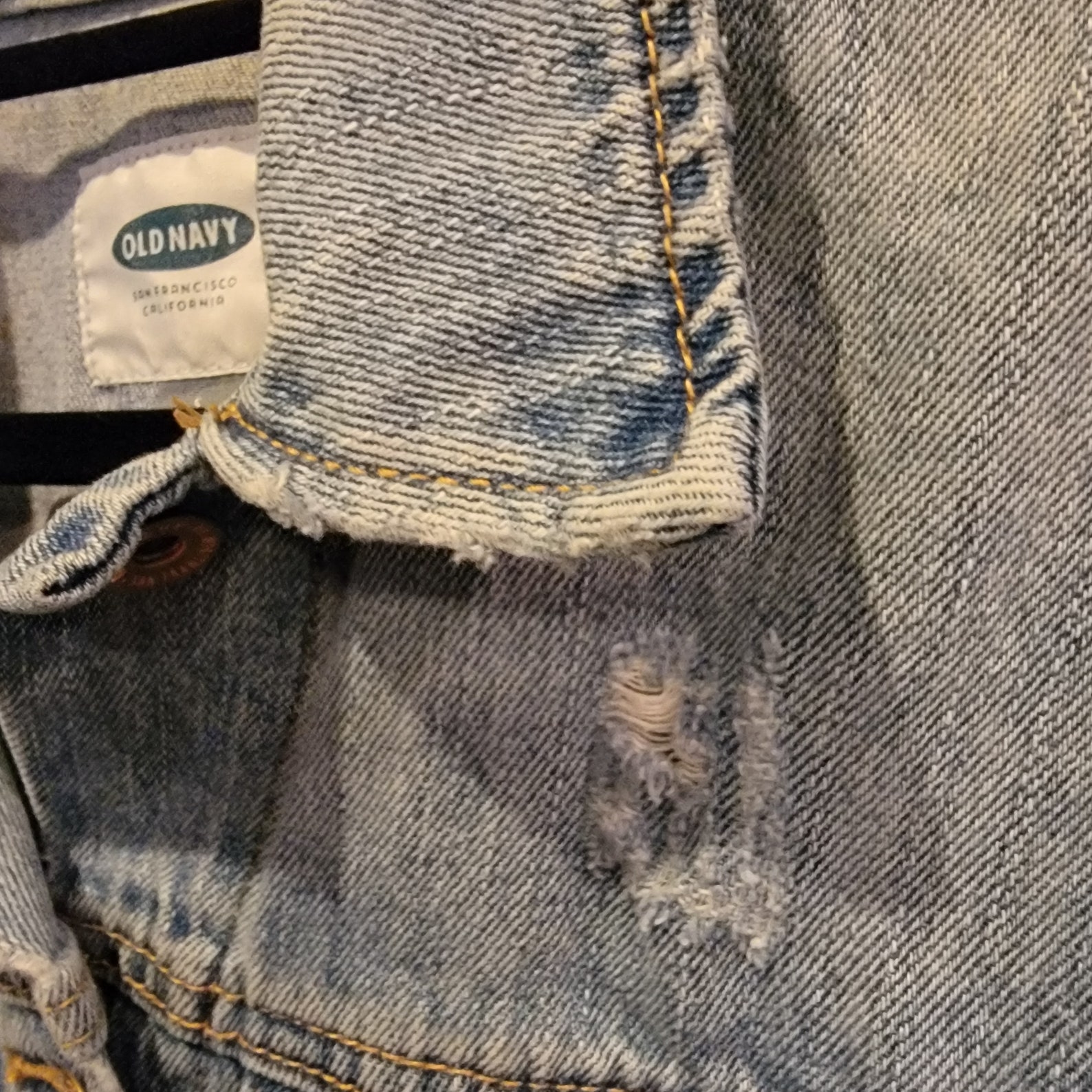 AC/DC Band Tee Denim Jean Jacket, Size Small ACDC - Etsy