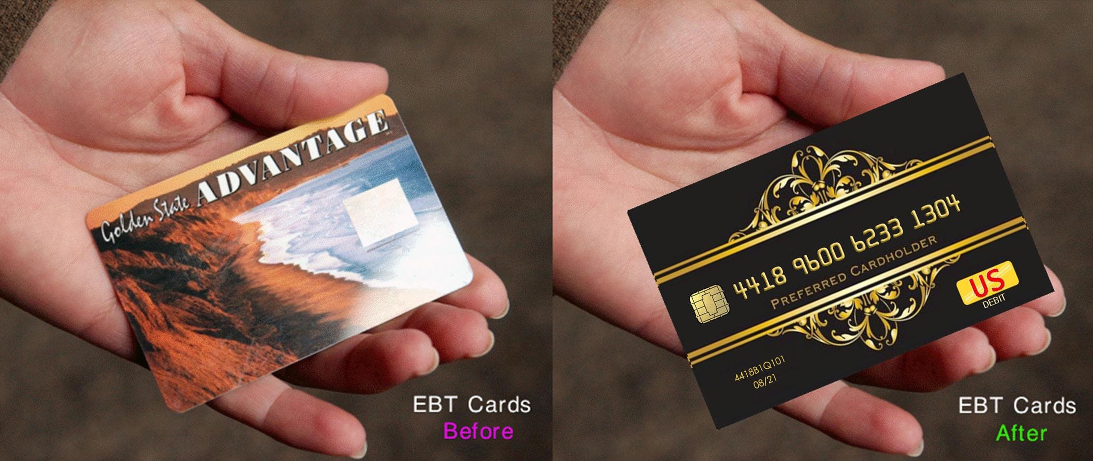 Grocery Shopping Privacy With EBT Card Covers SNAP Card 