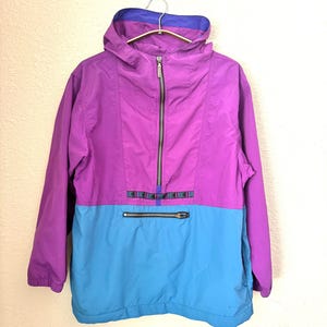 Vintage LL Bean Pieced Pullover Windbreaker — M