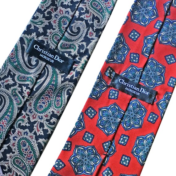 vintage dior tie