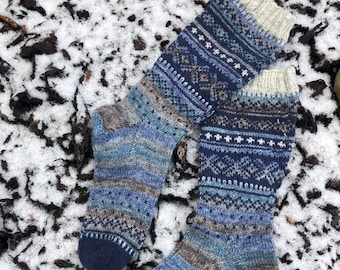 Beautiful handknit socks