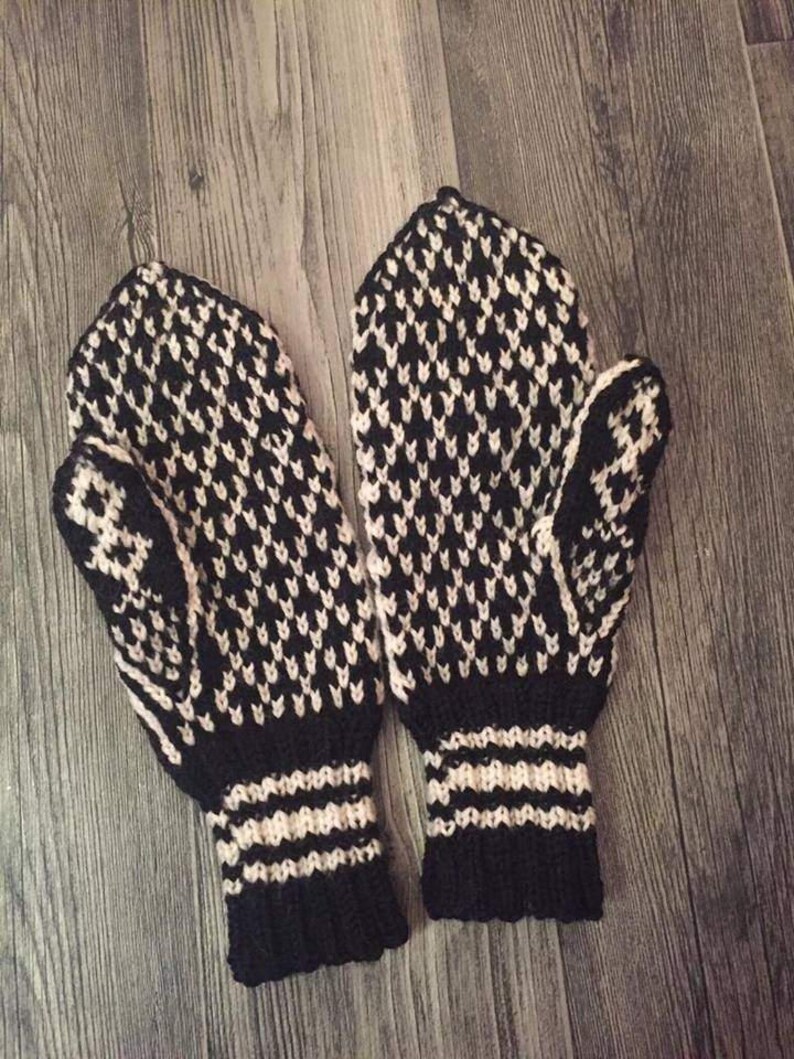 Personalized Selbu Mittens Etsy
