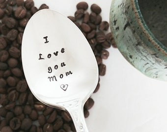 Spoon: I Love You Mom | Gift for Mom