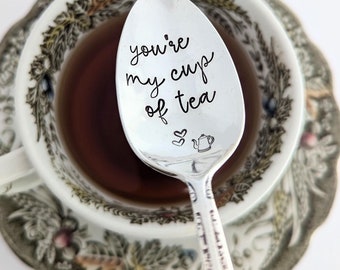 Gift for Best Friend | You're My Bestea Spoon | BFF | Tea Lover | Girlfriends | Friendship Gift | Bestie | Gift for Friend Under 30