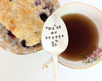 Gift for Friend | You're My Bestea Spoon | Best Friend Gift | BFF | Tea Lover | Friendship Gift | Bestie | Gift Idea Under 30