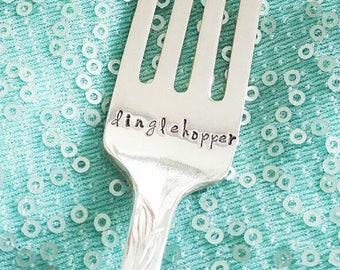 Dinglehopper Fork | Mermaid | Stamped Fork | Movie Quote | Novelty Gift | Birthday Gift | Personalized Gift | Gift for Redhead | Daughter