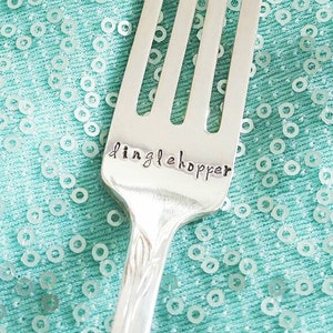 Dinglehopper Fork Mermaid Stamped Fork Movie Quote Novelty Gift Birthday Gift Personalized Gift Gift for Redhead Daughter image 1