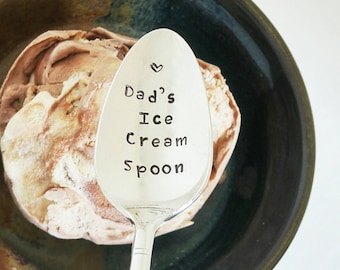 Geschenk für Papa | Löffel: Papas Eiscreme-Löffel