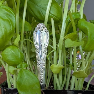 Marcadores de hierbas para jardín / Marcadores de jardín / Marcadores de plantas / Marcadores de cubiertos / Regalo para jardineros / Set de regalo / Regalo para mamá / Decoración de jardín imagen 3