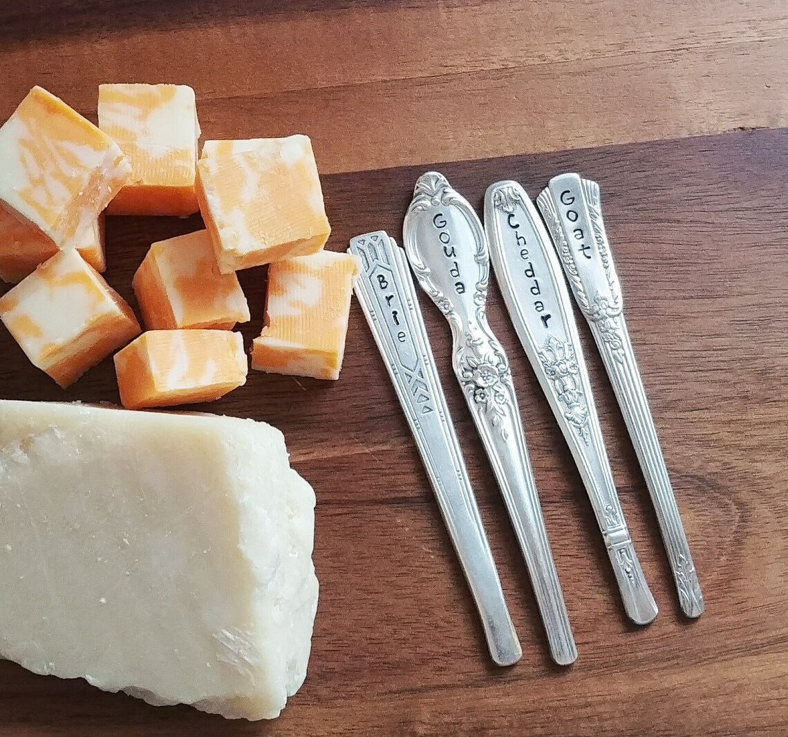 Cheese Markers / Cheese Picks / Cheese Forks / Housewarming Etsy