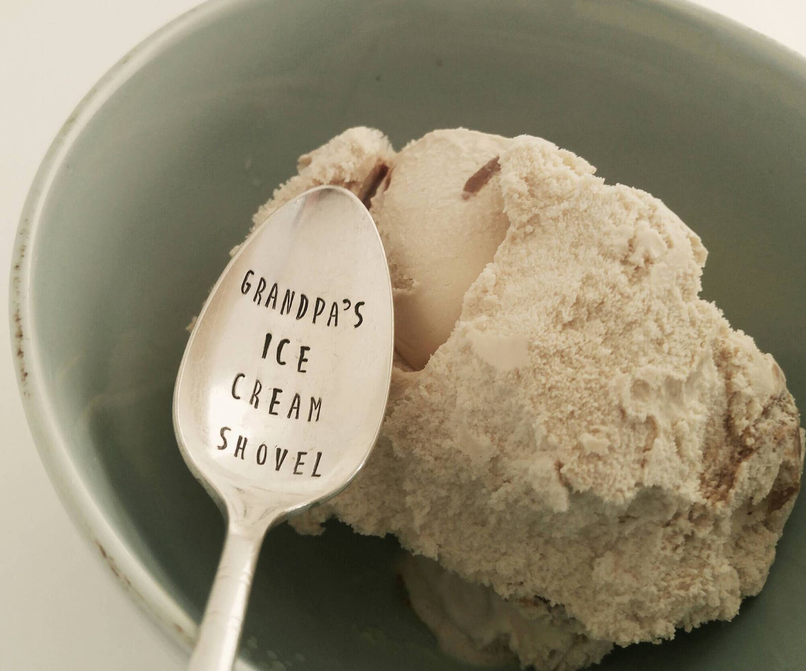 Grandpa's Ice Cream Shovel / Gift for Grandpa / Birthday Etsy