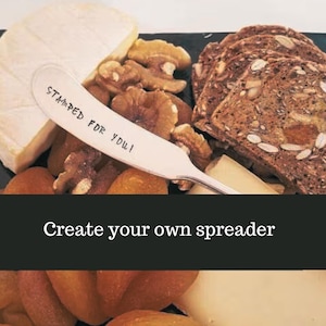 Custom Butter Knife | Create Your Own Spreader | Cheese Knife | Charcuterie Knife | Personalized Knives | Cheese Spreader | Design Your Own