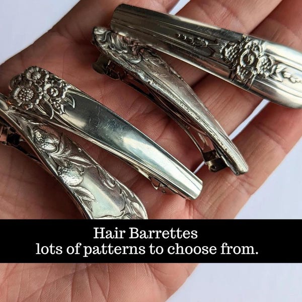 Hair Barrette: Vintage Hair Clips | Hair Pin | Vintage Accessory | French Clip