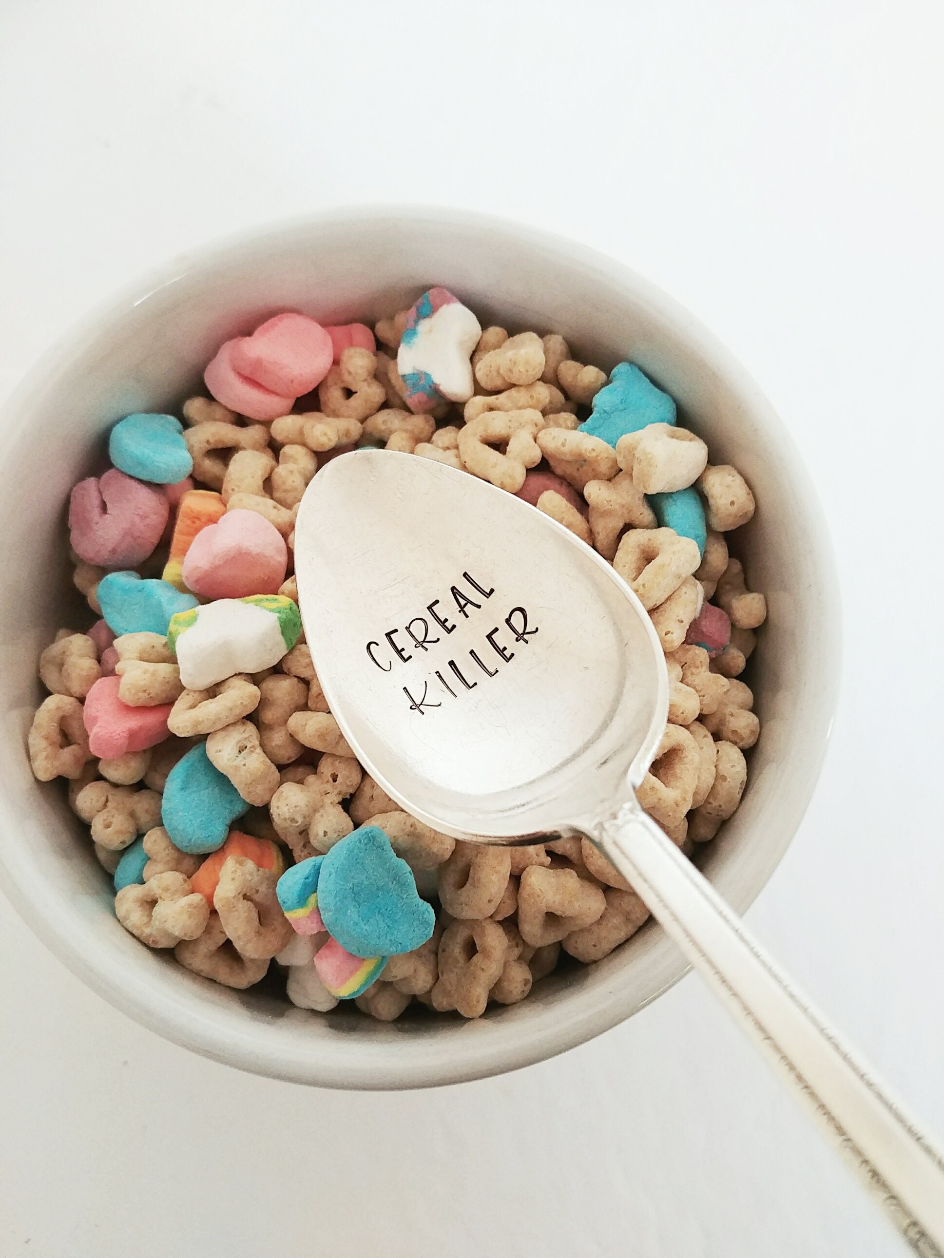 Cereal Killer Spoon Cereal Spoon Cereal Lover Funny Gift Etsy Canada
