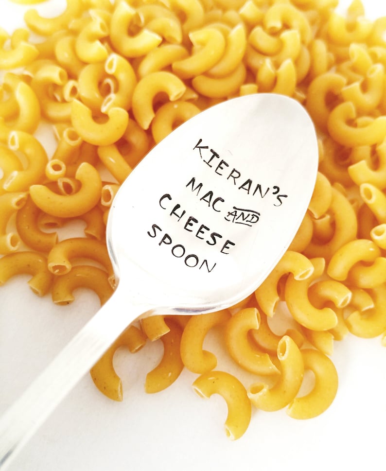 Personalized Macaroni and Cheese Spoon Macaroni Spoon Gift Etsy Canada