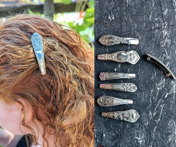 ヘアバレッタ | ヴィンテージヘアピン | ヘアクリップ | お母さんへの