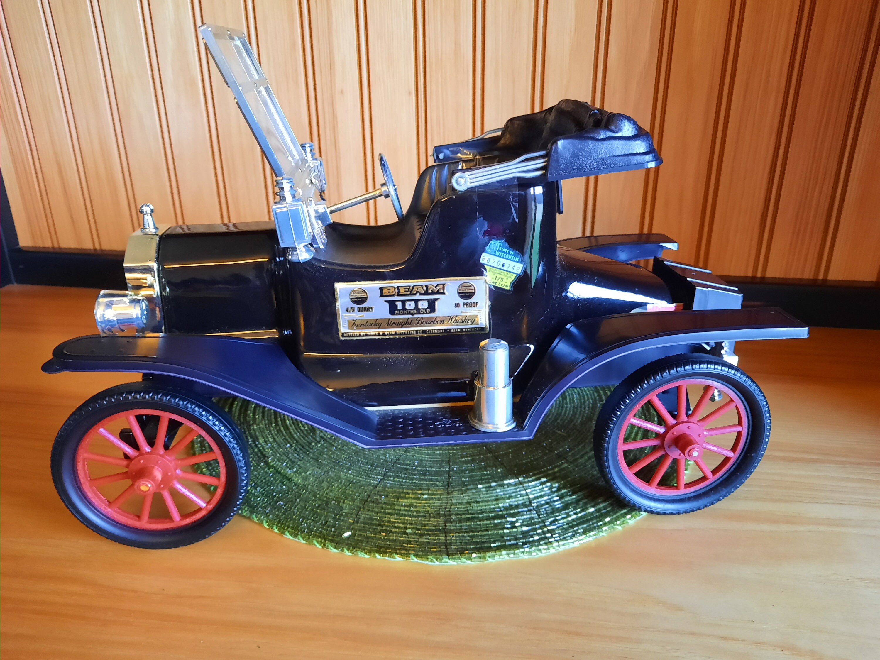 Vintage Jim Beam Model T decanter Etsy