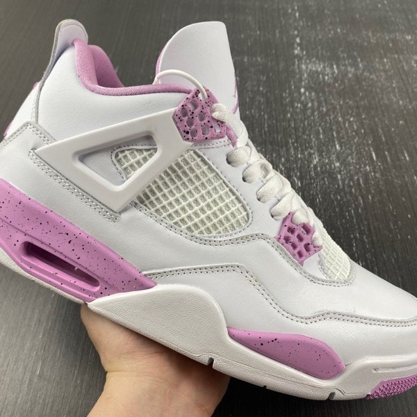 Jordan 4 White Pink Oreo - Shoes for Men and Women, Mother Father Day