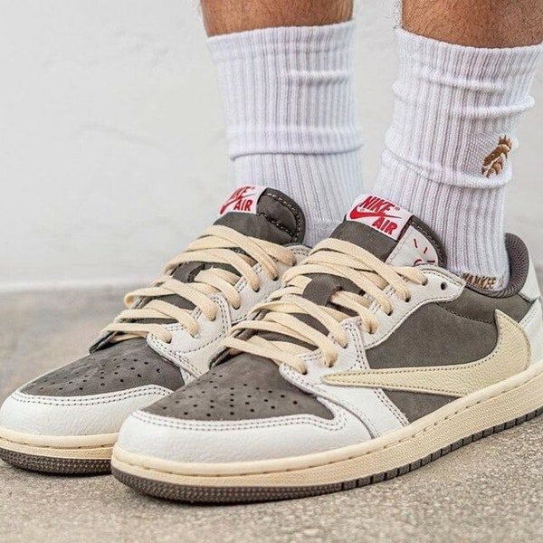 Travis x Jordan 1 Low OG Reverse Mocha - Shoes for Men and Women, Mother Father Day