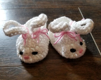 Bunny slippers infant baby Easter rabbit