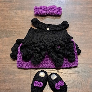 Ursula dress outfit photo prop newborn baby costume