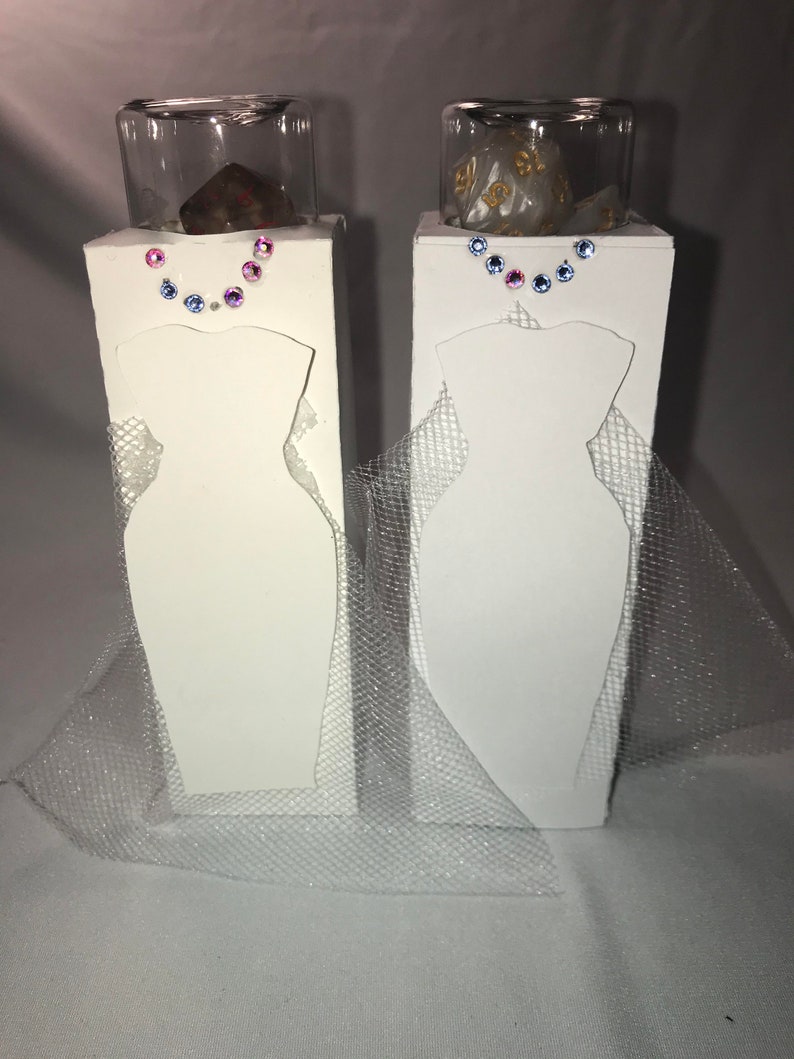 Wedding Couple Dice Boxcards Etsy