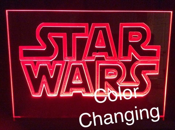 Star wars neon light deals
