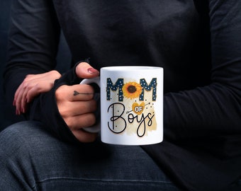 Best Mom of Boys or Girls gift Mother’s Day coffee mug Personalized mug