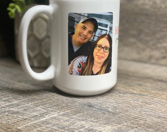 Personalized picture coffee mug coffee cup