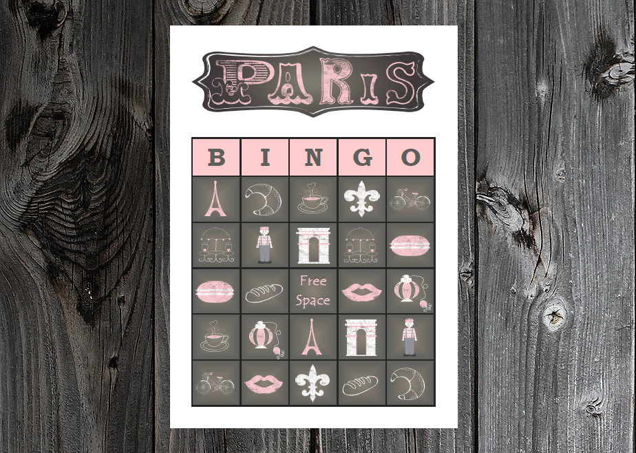 Paris Bingo 30 Printable Birthday Bridal Party Bingo Game Etsy paris-bingo-30-printable-birthday-bridal-party-bingo-game-etsy